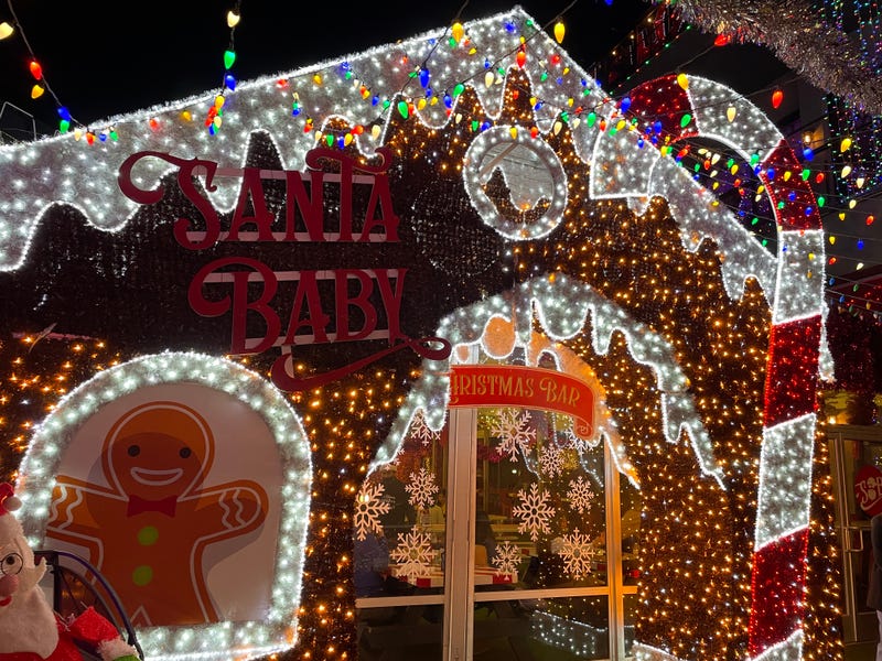 Santa Baby Christmas Bar is back offering a multi-room, multi-level, over the top Christmas experience