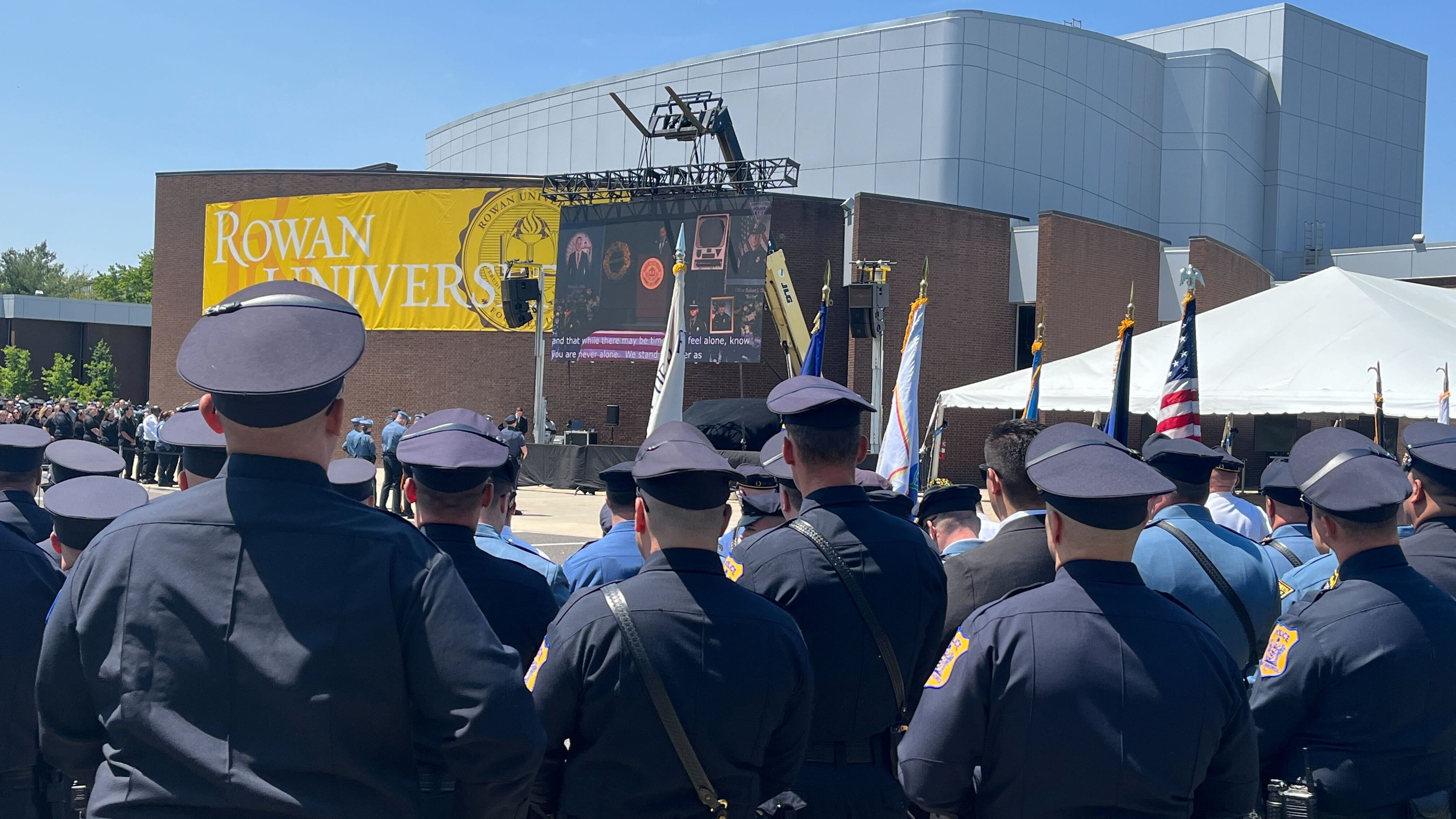 Thousands attend final funeral service for Deptford Police Officer Robert Shisler