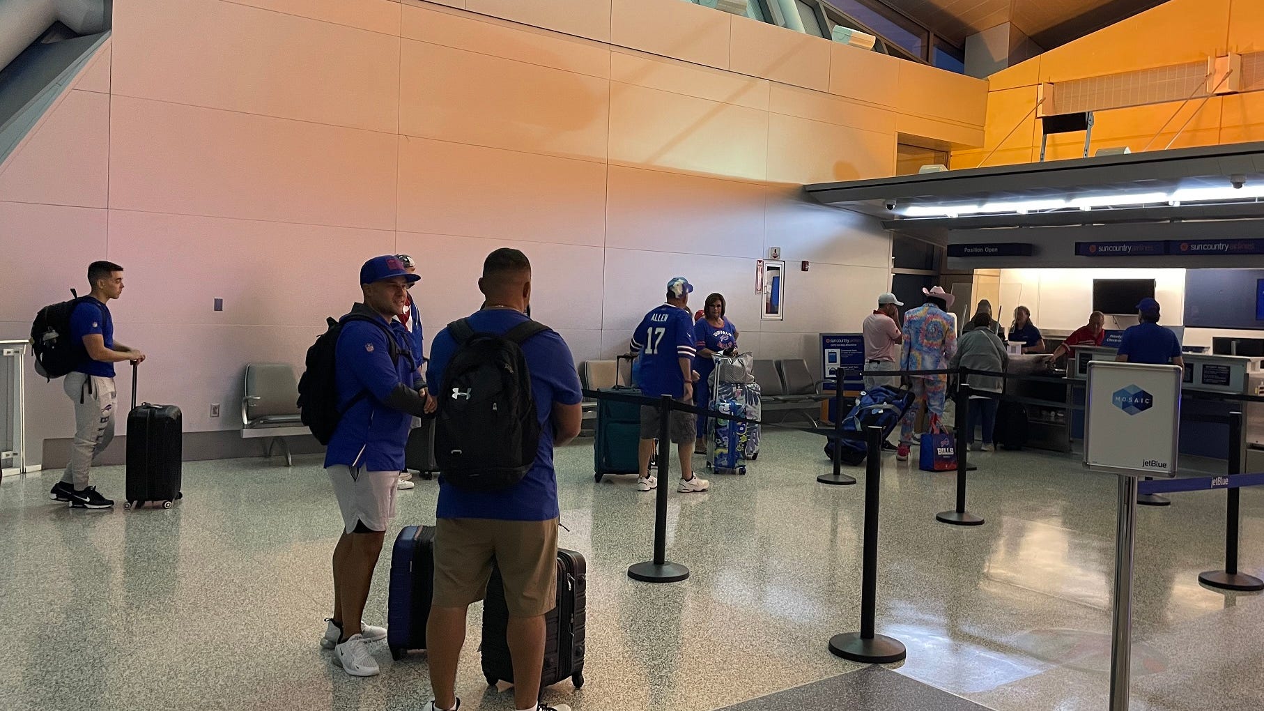 Bills fans continue journey to Los Angeles for Thursday's season opener