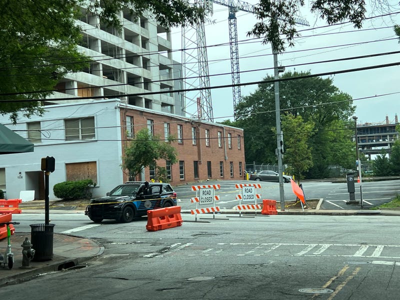Road closed