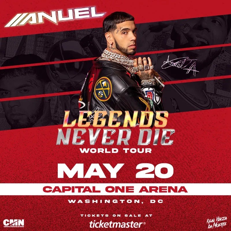 Legends never die world tour