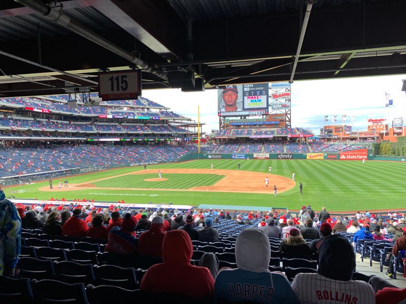 Phillies Opening Day from the fans' perspective.