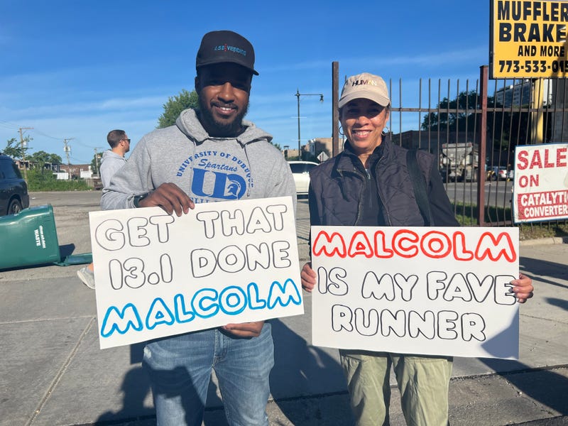 cheer on runners