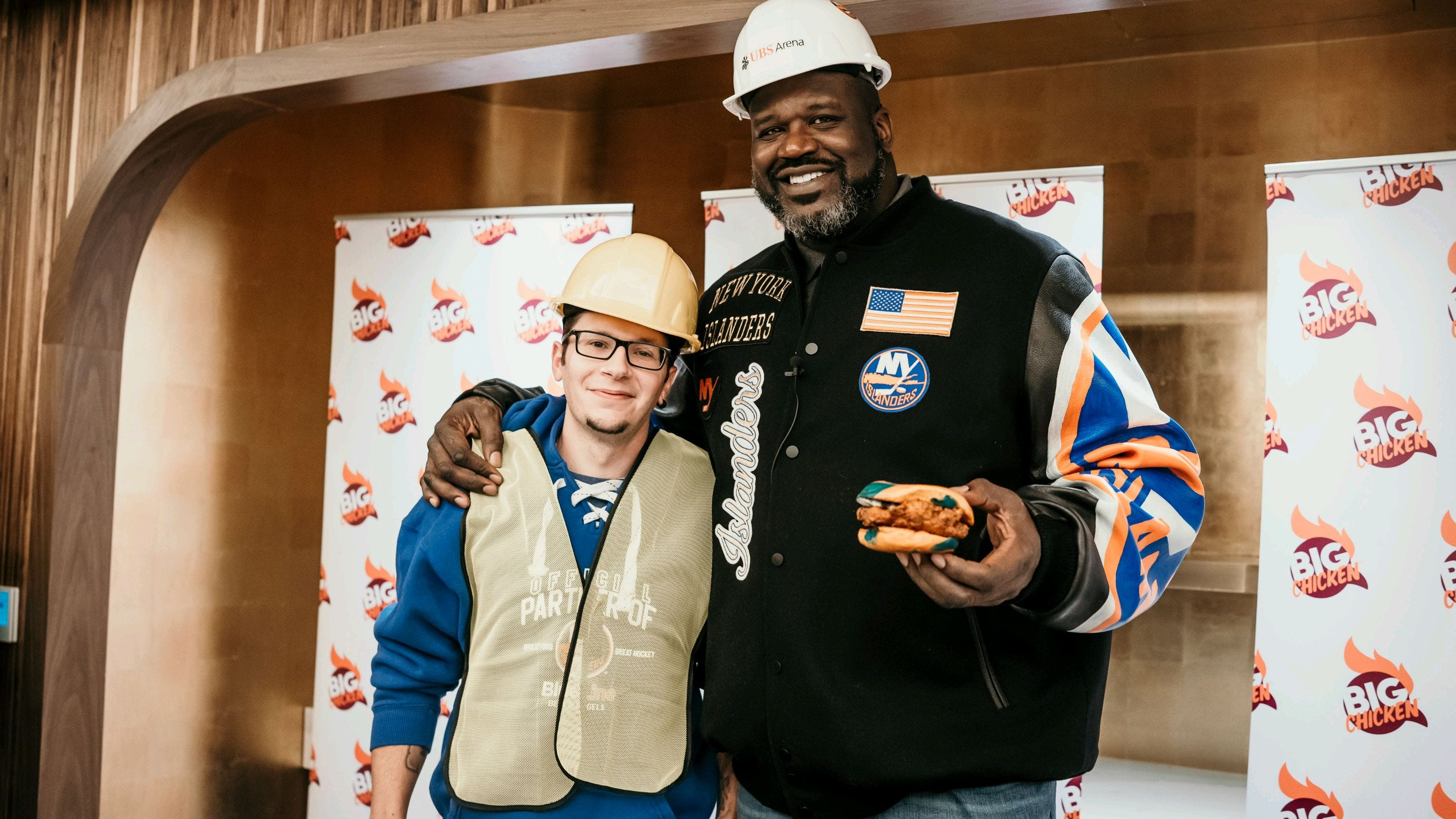 Shaq, Blue Line Deli Combine For A Culinary 1-2 Punch At UBS Arena