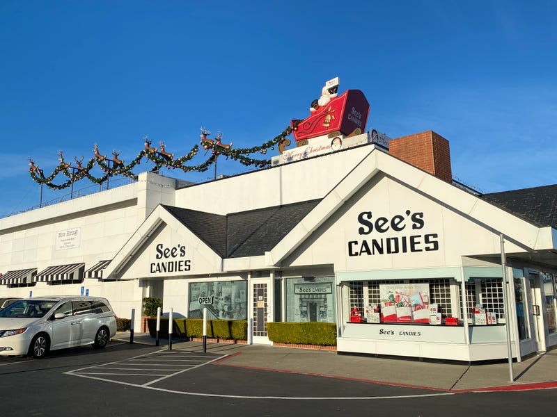 The South San Francisco storefront of See's Candies.
