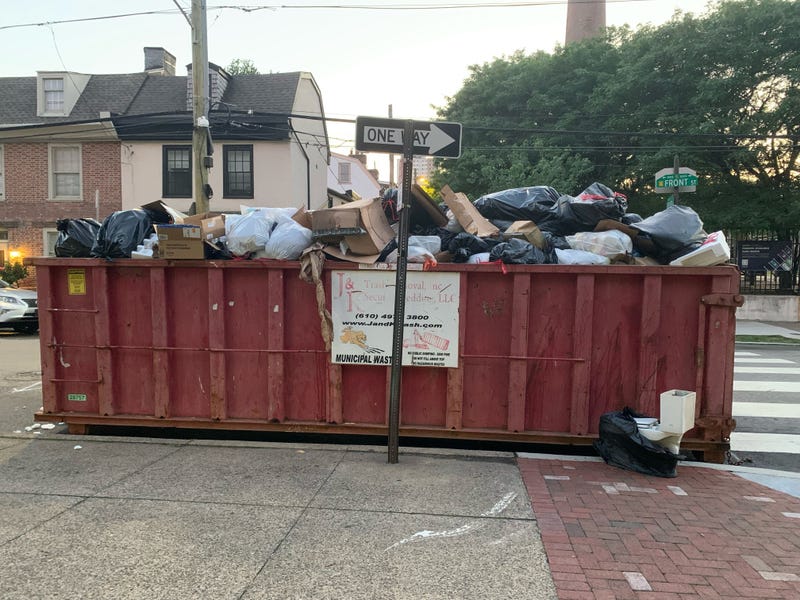 trash overflow 