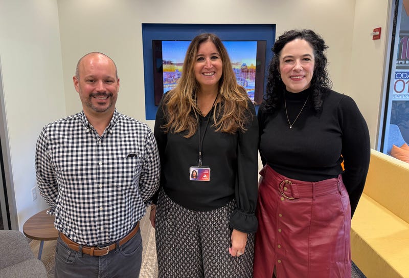 Nick Skinner, VP of OrchKids with Gina Crash and Allison Burr-Livingstone, Senior VP & Chief Advancement & Communications Officer