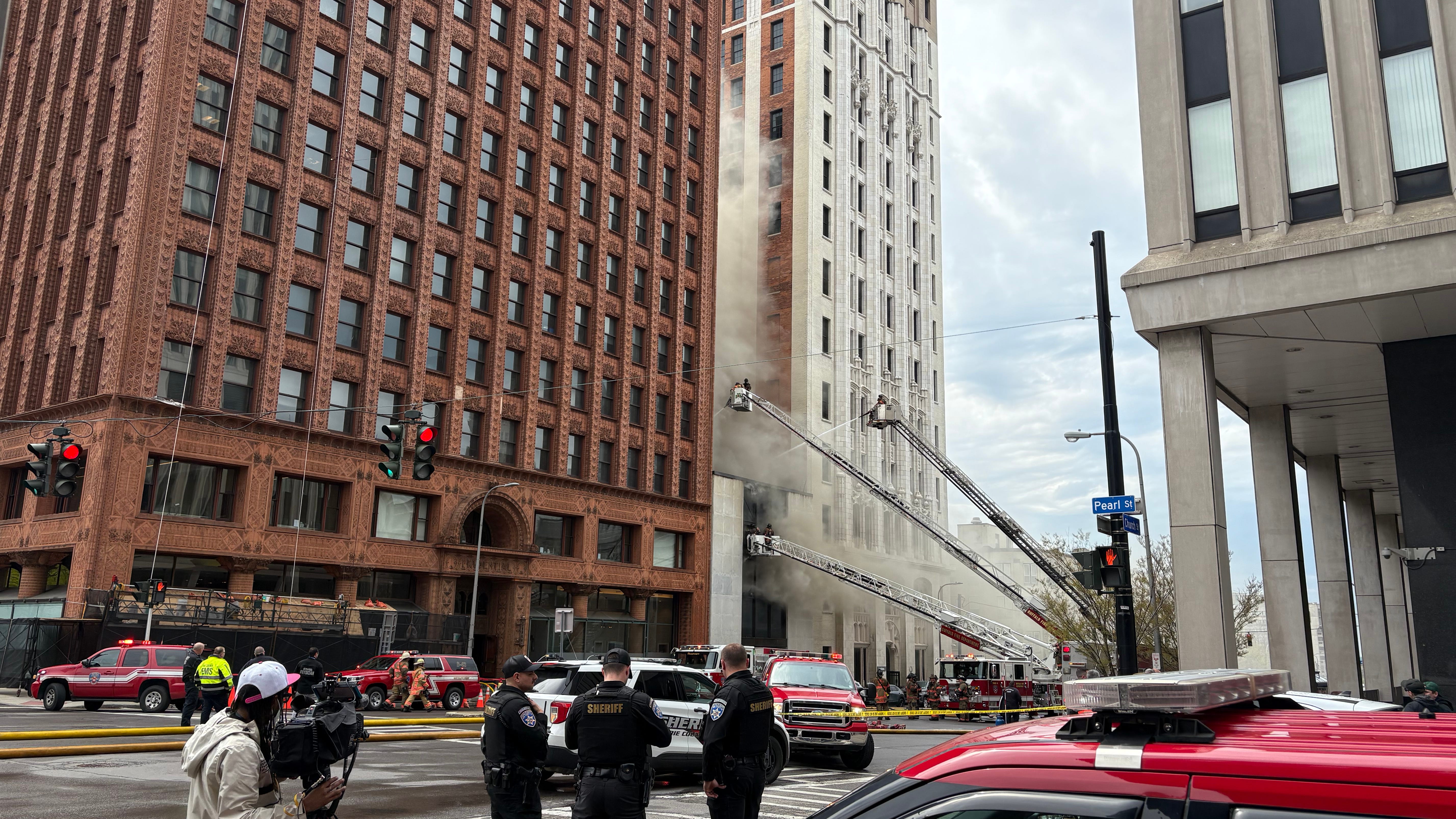 Damage estimated in excess of $6 million following 4-alarm fire in downtown Buffalo; Scanlon reacts