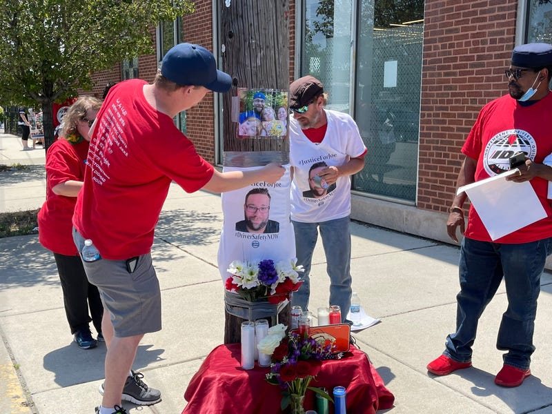 Vigil held for slain Uber driver; family says ‘there’s blood’ on company’s hands