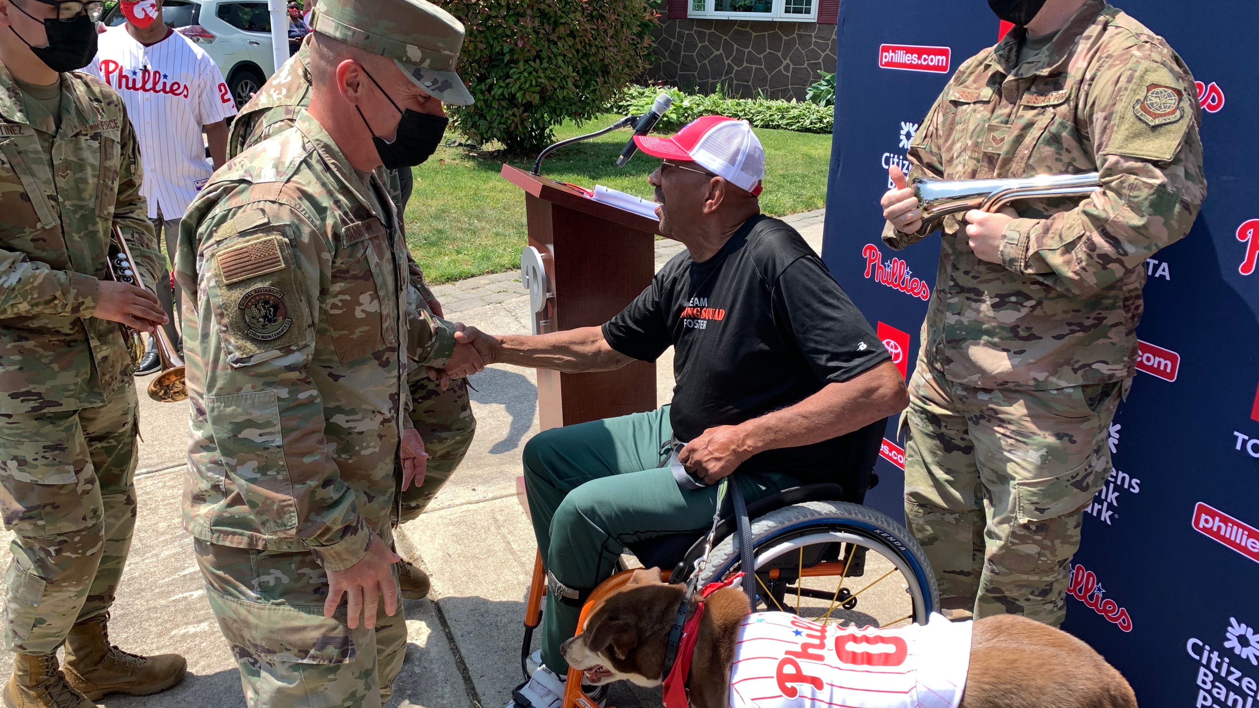'Hard to put into words': Phillies surprise Vietnam veteran with first-pitch opportunity