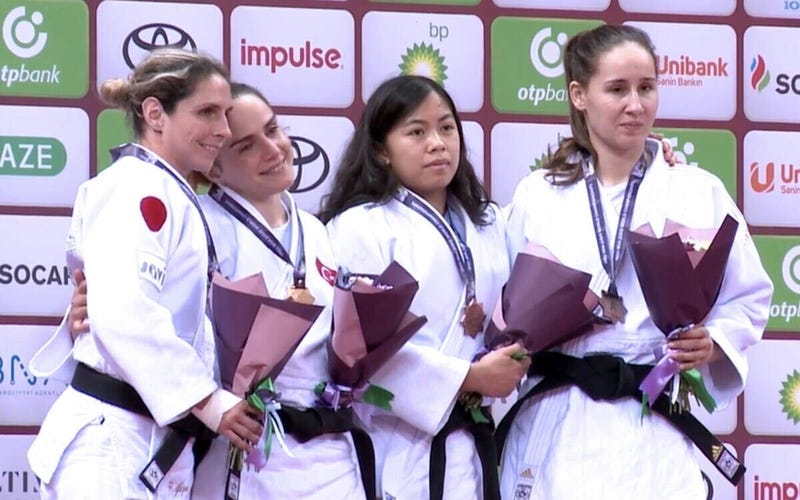 Liana Mutia of Philadelphia resident throws opponents down to the mat on a regular basis as one of the top judo competitors in the world.