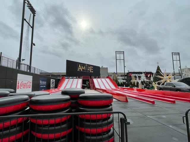 AMAZE guests can take advantage of tubing on “Polar Peak"