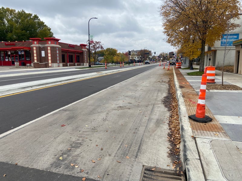 It's been a long road - but Hennepin Ave. in Uptown is finally ready to reopen near Lowry Hill.