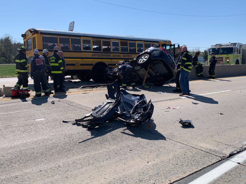 New Castle bus crash
