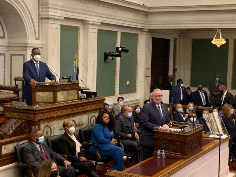 Philadelphia Mayor Jim Kenney.