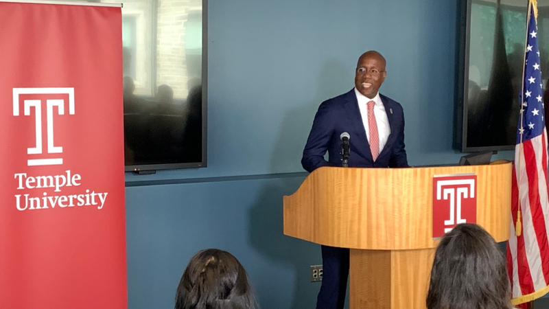 Temple University President Jason Wingard