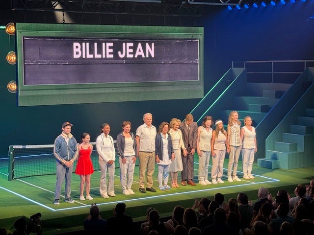 The cast of "Billie Jean" at Chicago's Shakespeare Theater
