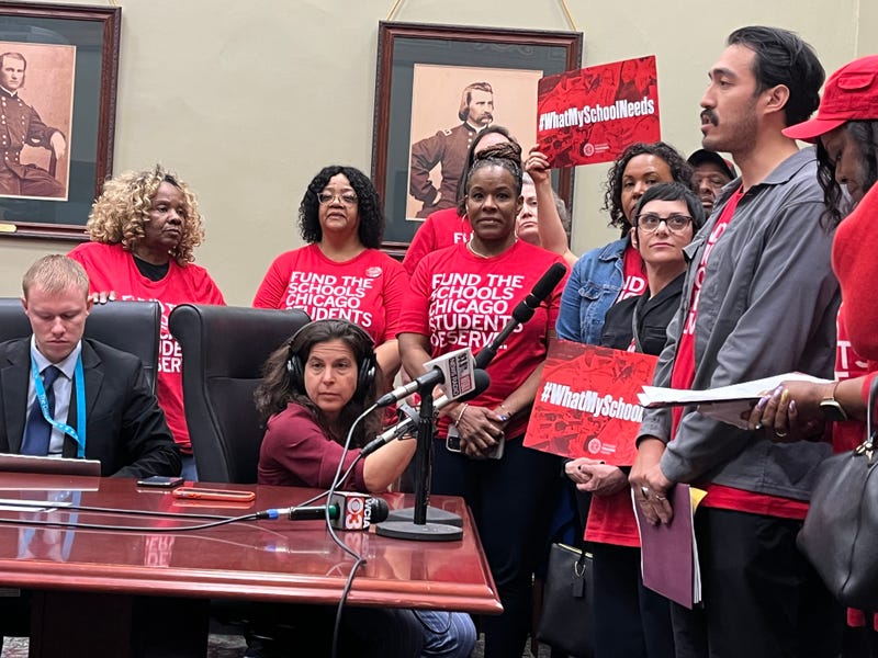 teachers lobby for funding at state capitol