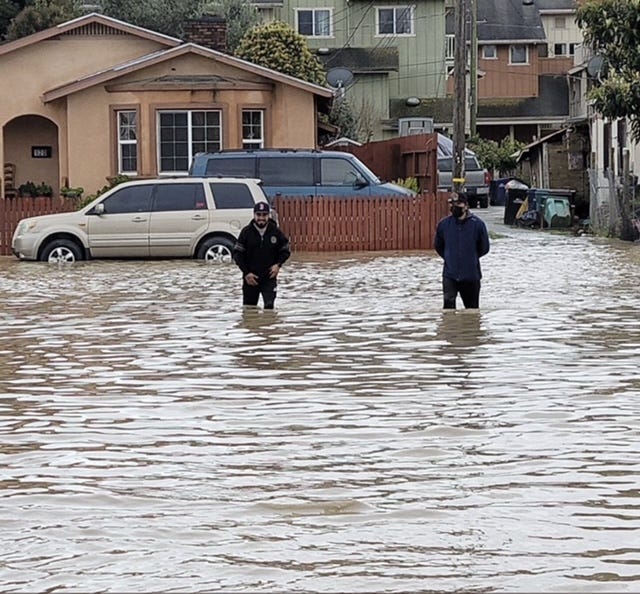 Thousands have been evacuated.
