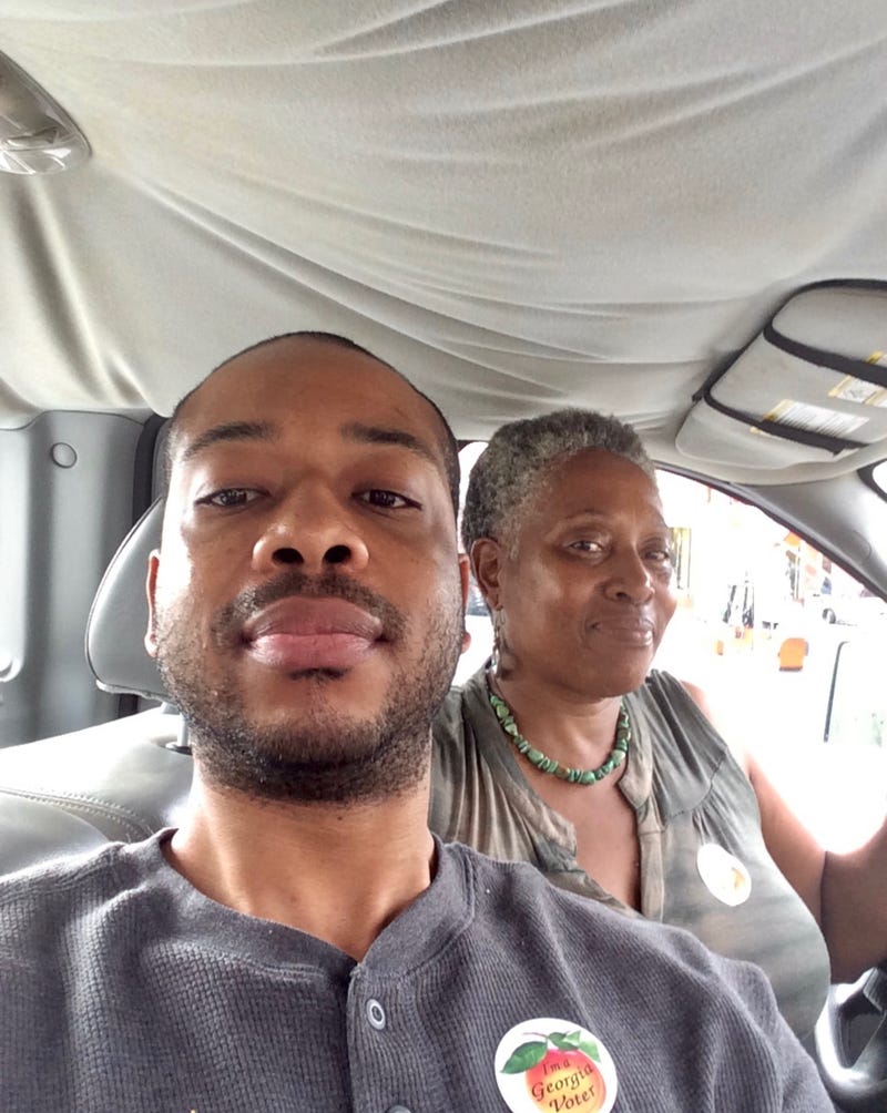 Matthew Zadok Williams with Family Member