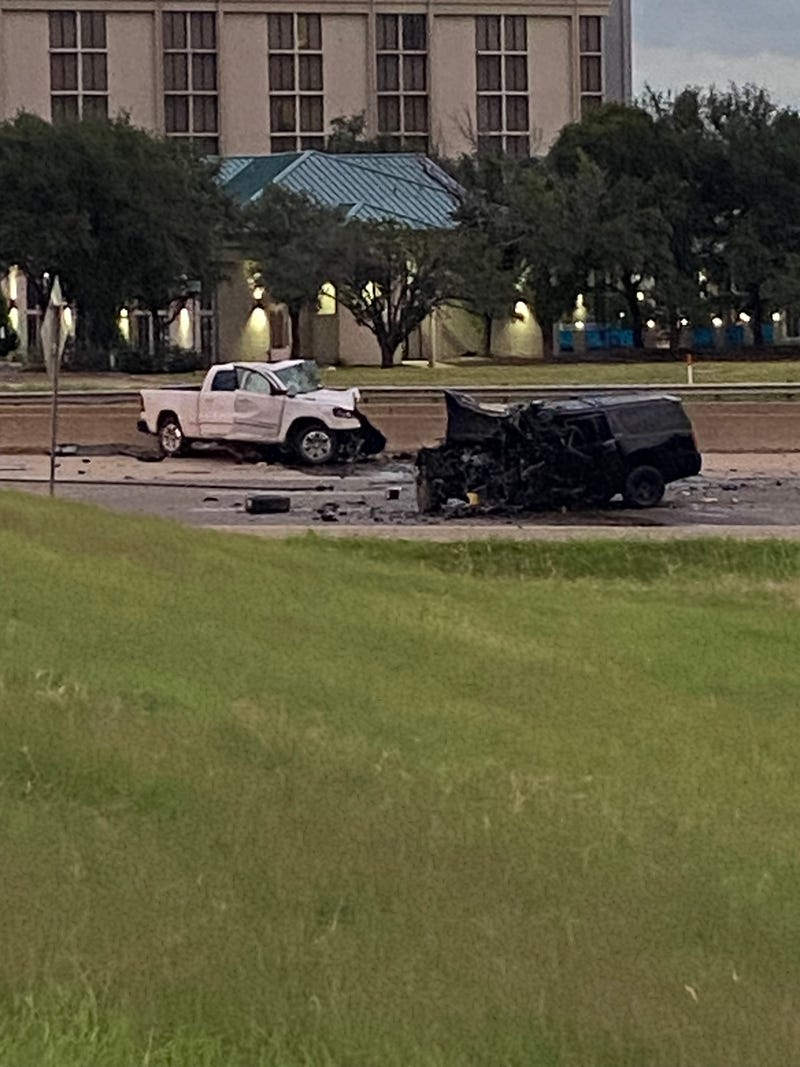 A deadly wrong-way crash shut down eastbound lanes of State Highway 114 near DFW Airport early Monday morning, leaving two people dead and traffic backed up for hours.