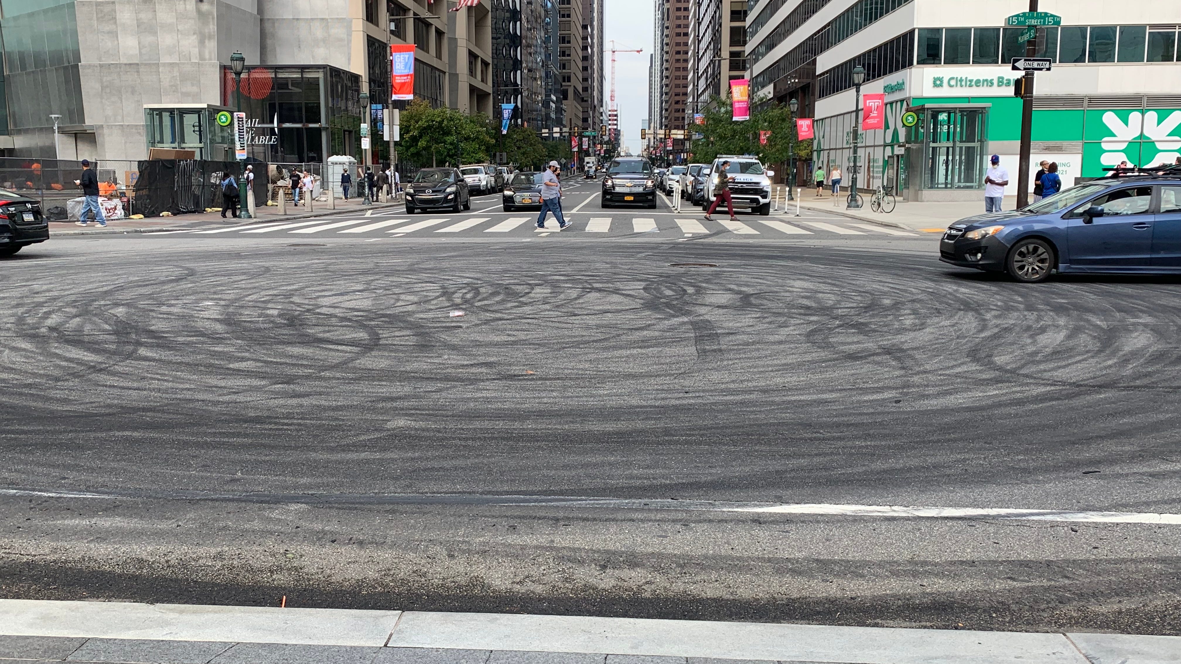Philly police looking into rash of dangerous stunts involving large gatherings of cars