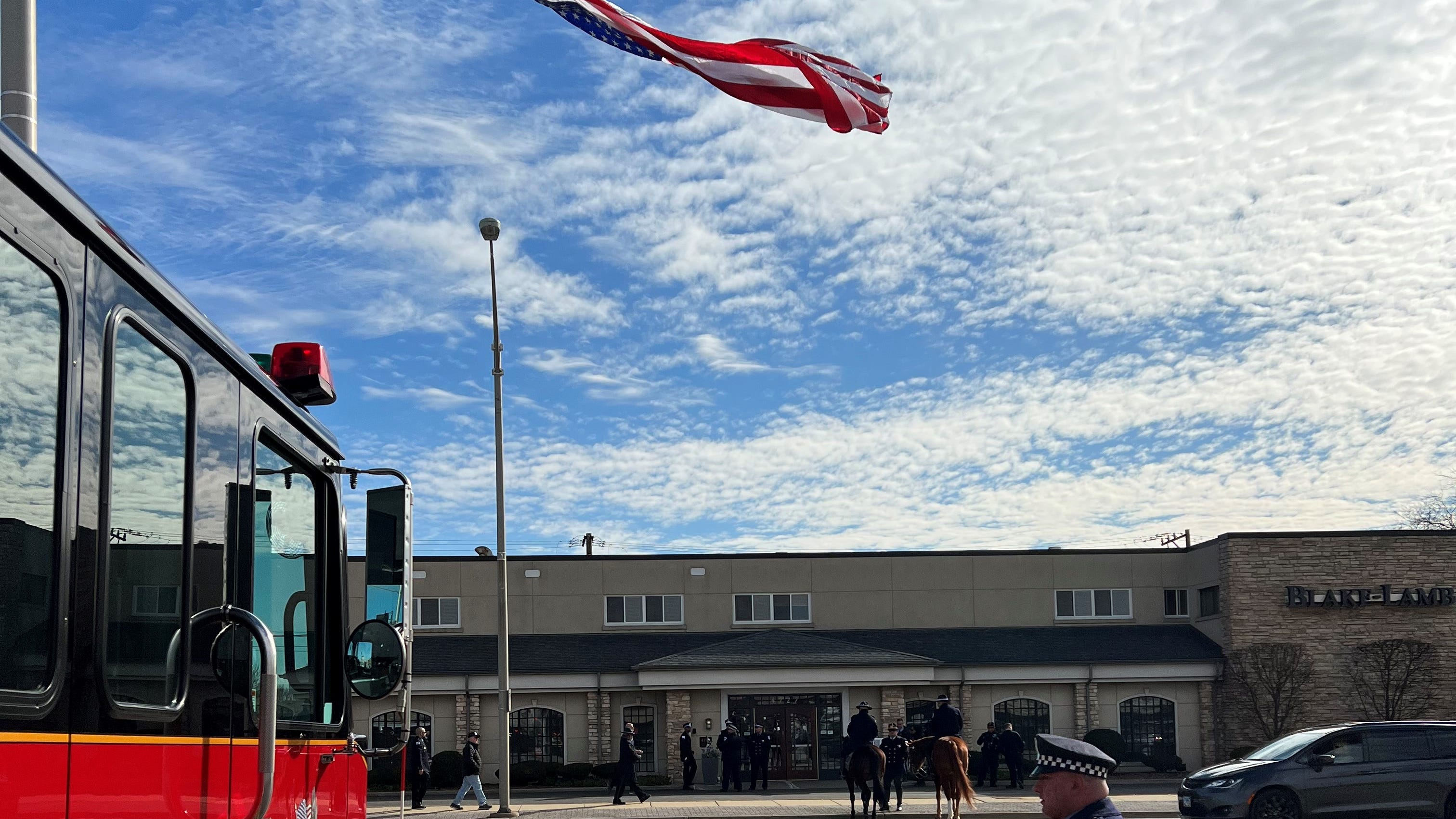 Mourners honor fallen CPD Officer Andrés Vásquez Lasso at funeral visitation