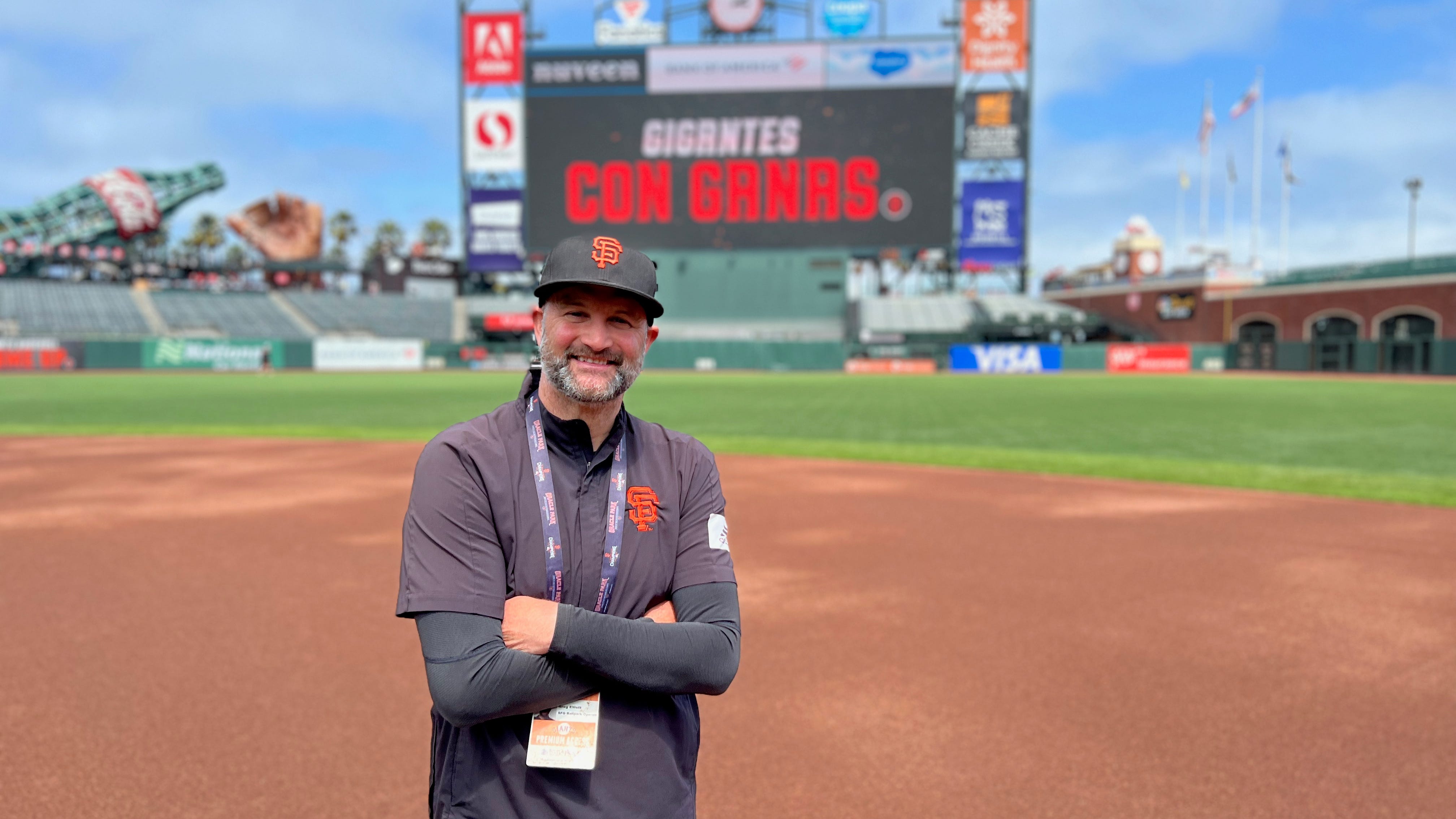 Giants deploy infield shift amid California's historic drought