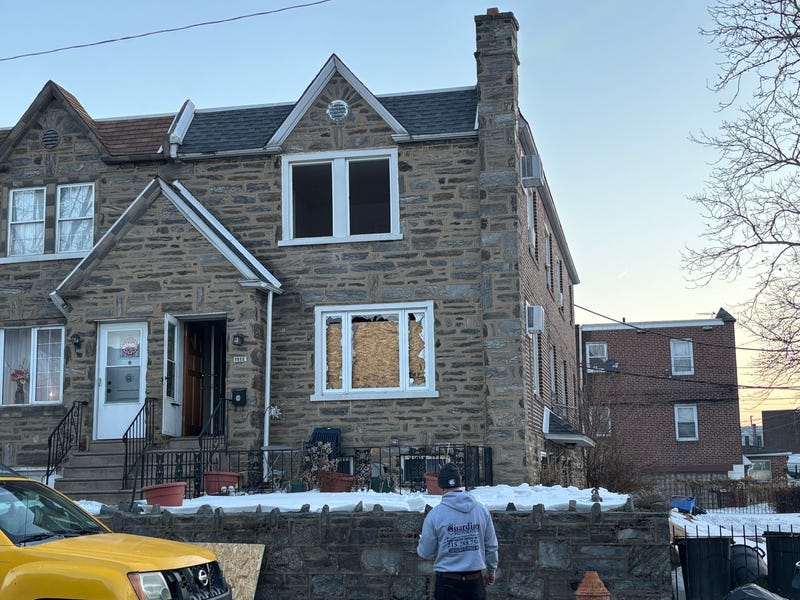 scene of Mayfair house fire