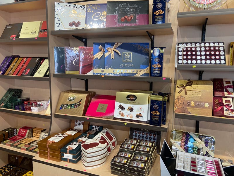 Valley Sweets specializes in chocolates from around the world and homemade Turkish Delight.