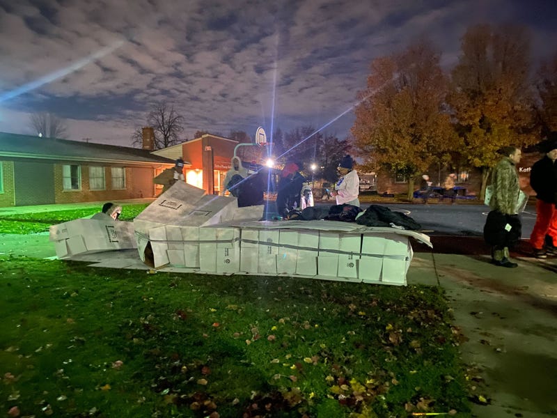 Annual sleepout at Covenant House in Detroit
