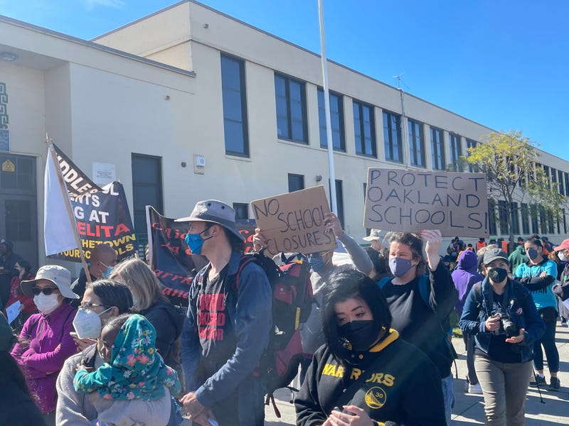 The community is calling on the school board to reverse its decision to close and consolidate schools in Oakland.