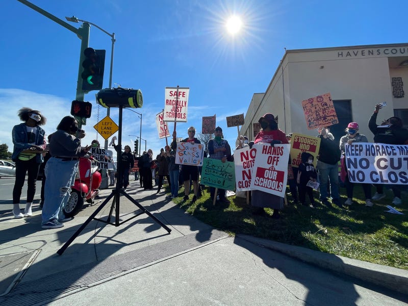 The community is calling on the school board to reverse its decision to close and consolidate schools in Oakland.