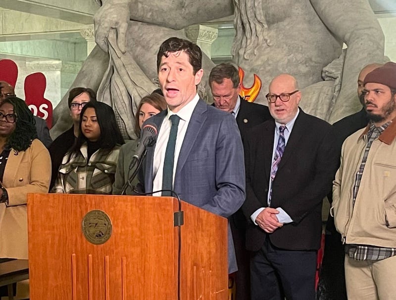 Minneapolis Mayor Jacob Frey, who vetoed the City Council's budget proposal on Wednesday only to see that veto overridden on Thursday.