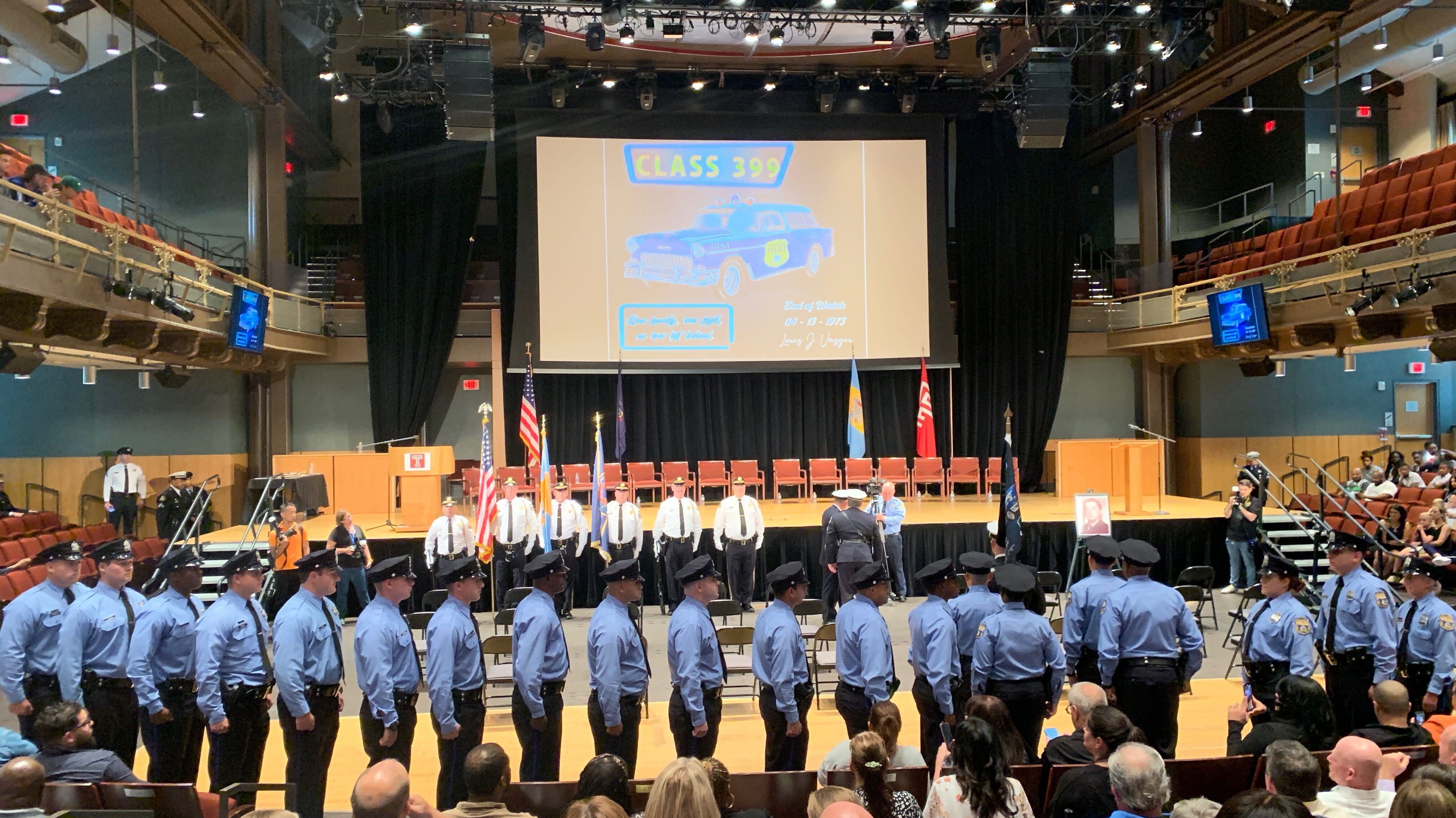 'We want to be a positive change out there': Philly police department swears in 29 new officers