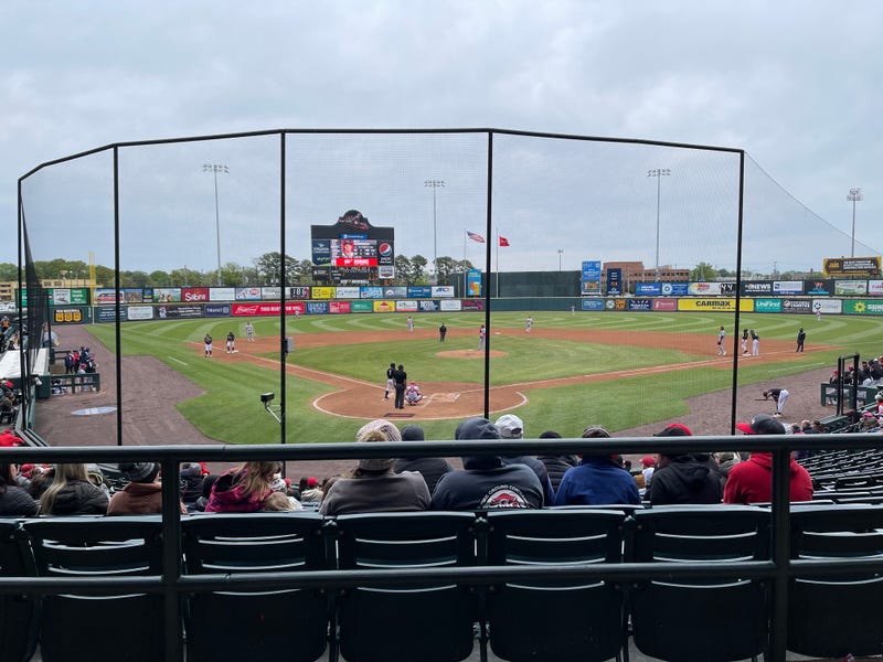 The Diamond on Opening Day for the Richmond Flying Squirrels on April 8, 2023.