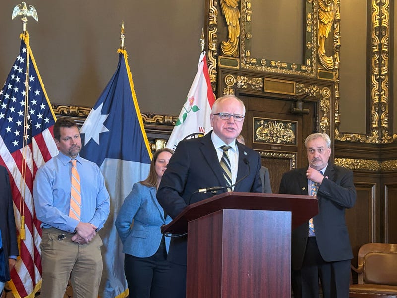 Minnesota Governor Tim Walz is sharing details about how the state is fighting the bird flu, which was recently detected in a Stearns County dairy herd.