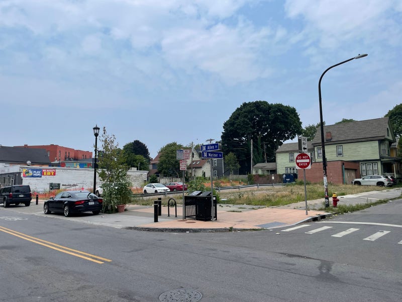 The Old Pink and Brick Bar plots in Allentown