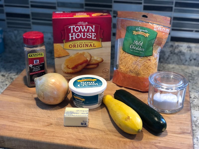 Ingredients for half-recipe 