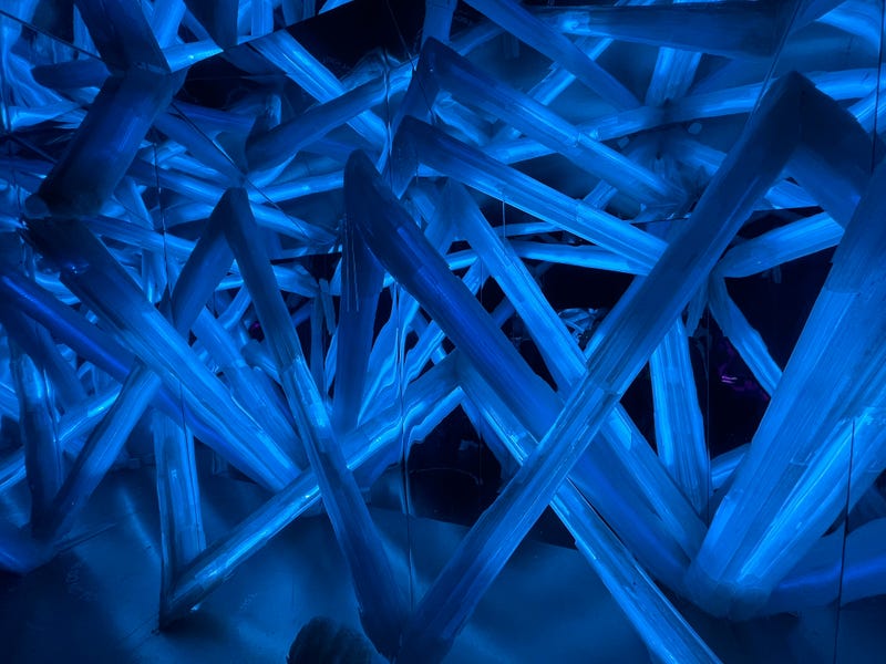From the wINTERverse immersive experience at INTER_ in SoHo.