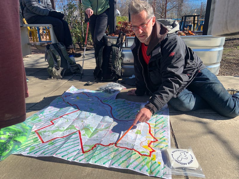 Every good trek starts with a map.