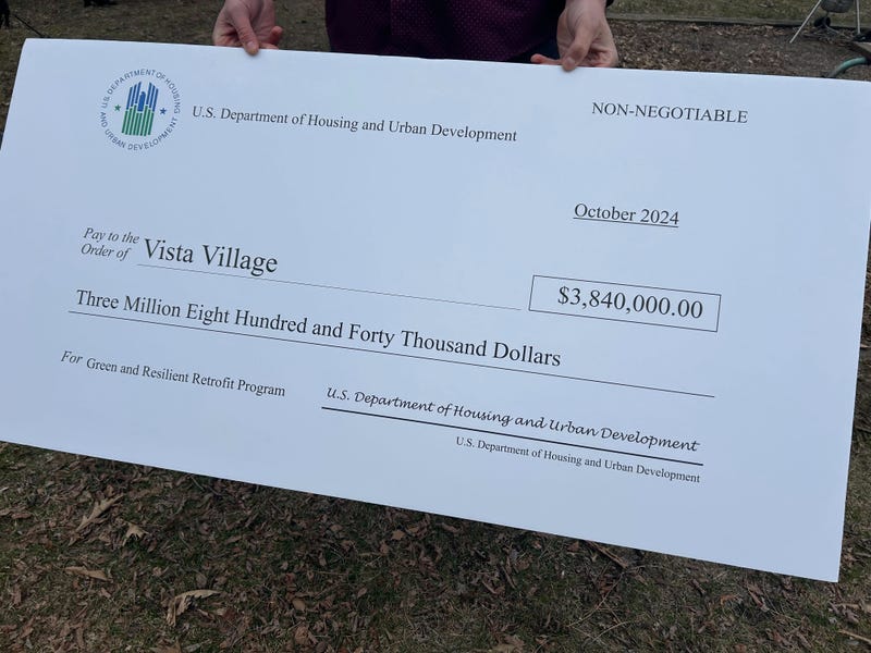The Federal Department of Housing and Urban Development awarded Vista Village Apartments in St. Paul $3.8 million for improvements that are now frozen. 