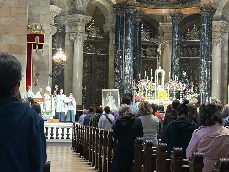 As Catholic congregations across the world mourn the passing of Pope Francis, a mass at The Cathedral of St. Paul honors his life and accomplishments