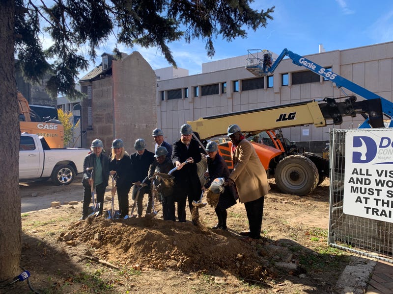 Old First House groundbreaking ceremony 