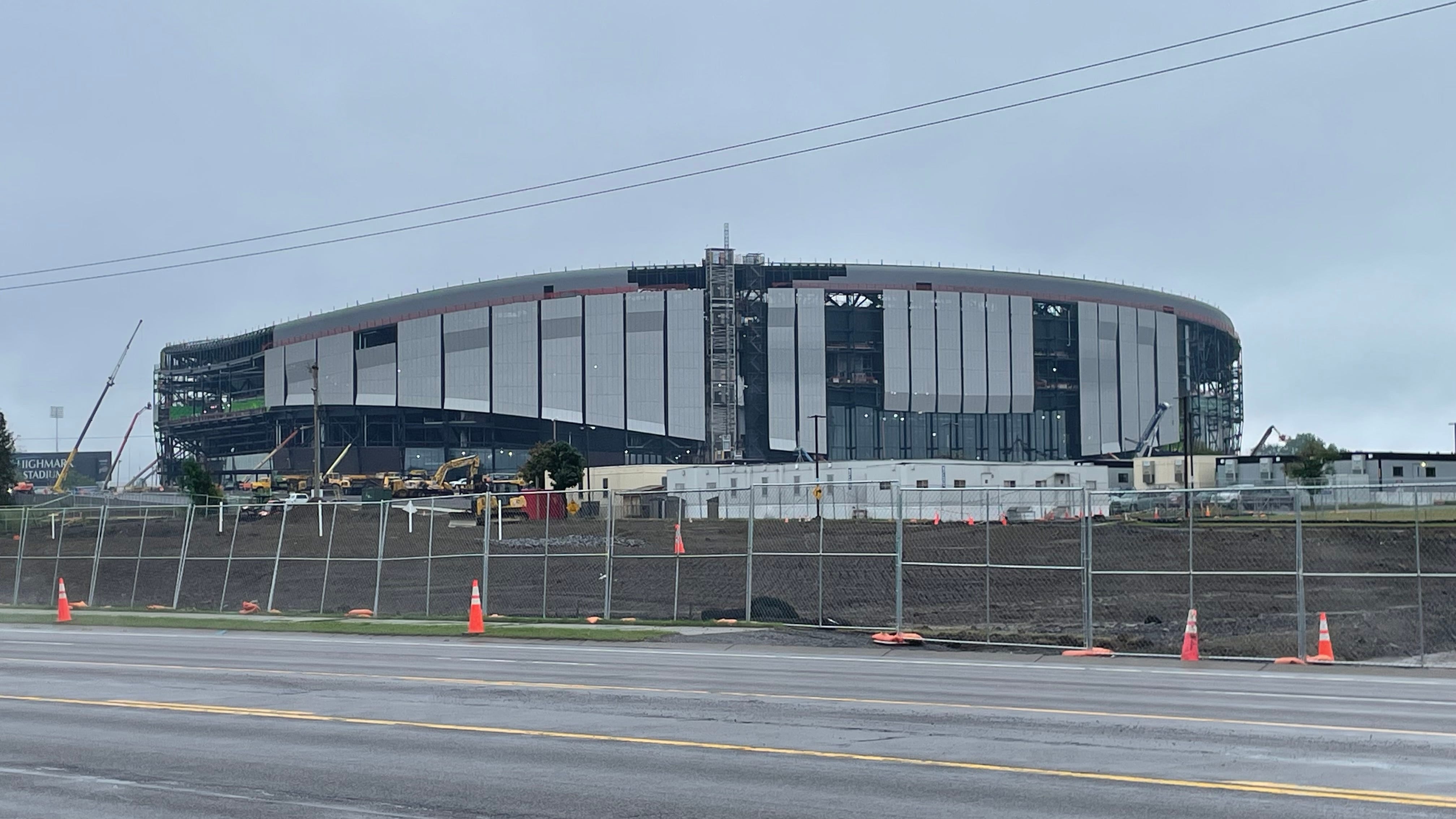 PHOTOS: Bills fans share astonishment over progress with new Highmark Stadium