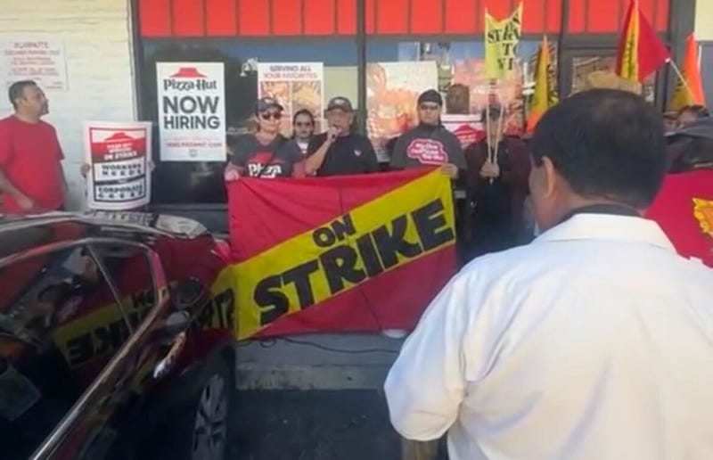 Pizza Hut strike