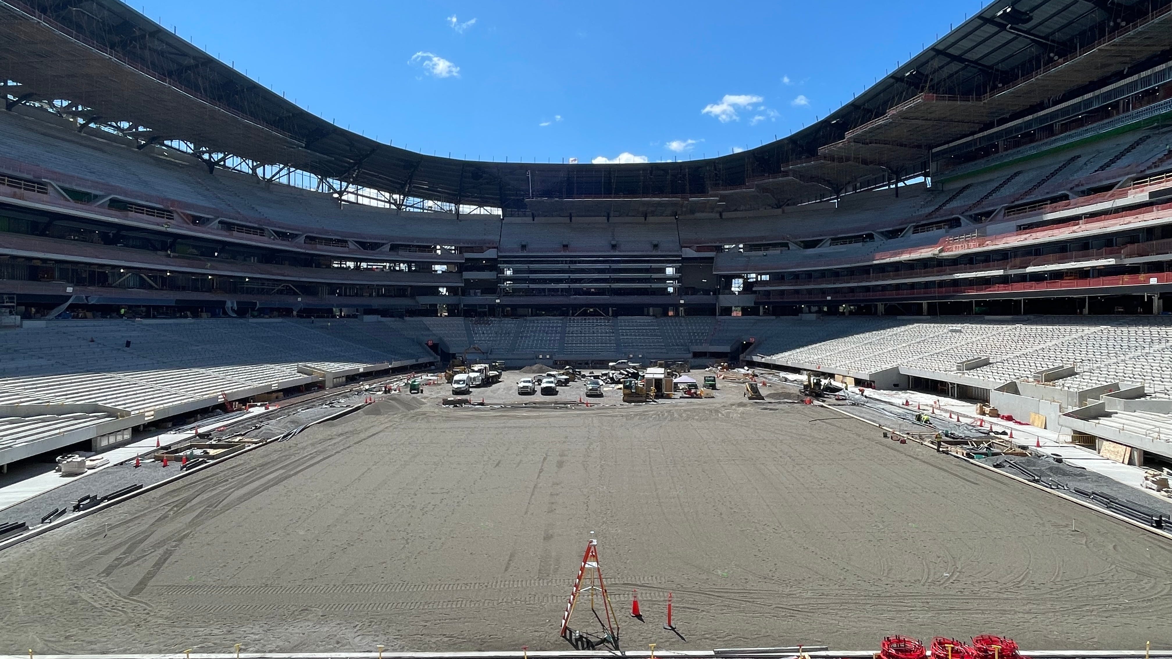 PHOTOS: Highmark Stadium construction 'over 70%' completed