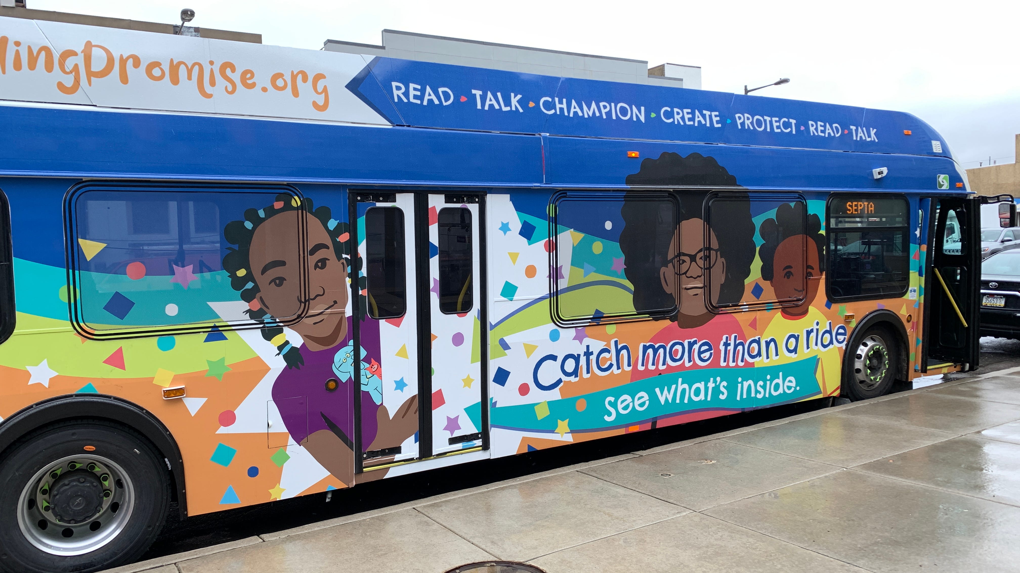 Push-button 'promise' gives kids a story to read while they ride SEPTA