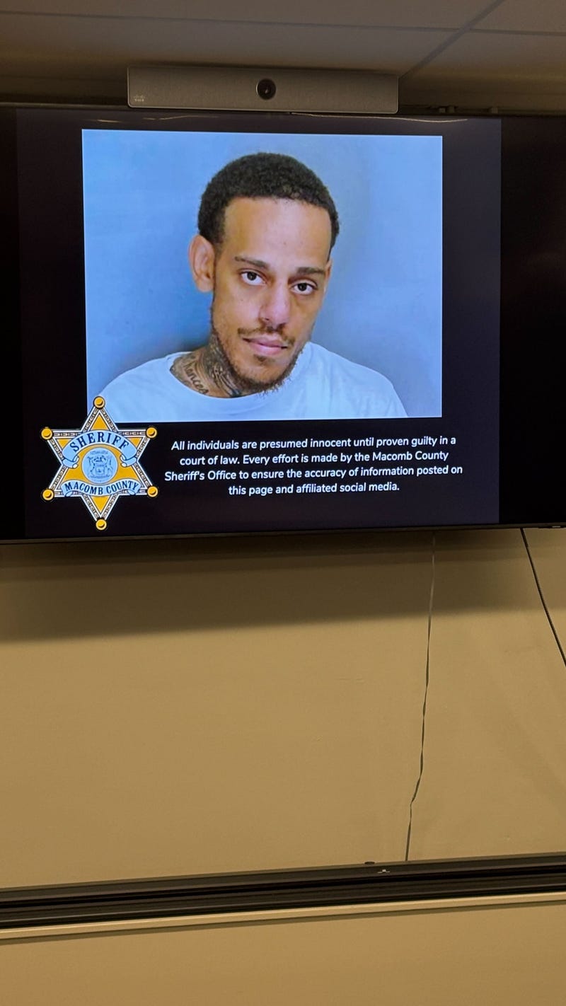 Jasan Martin, a suspect in the shooting of Macomb County businessman