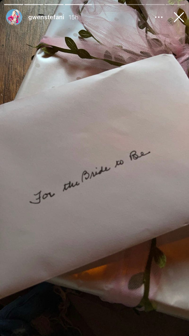 Gwen Stefani IG story